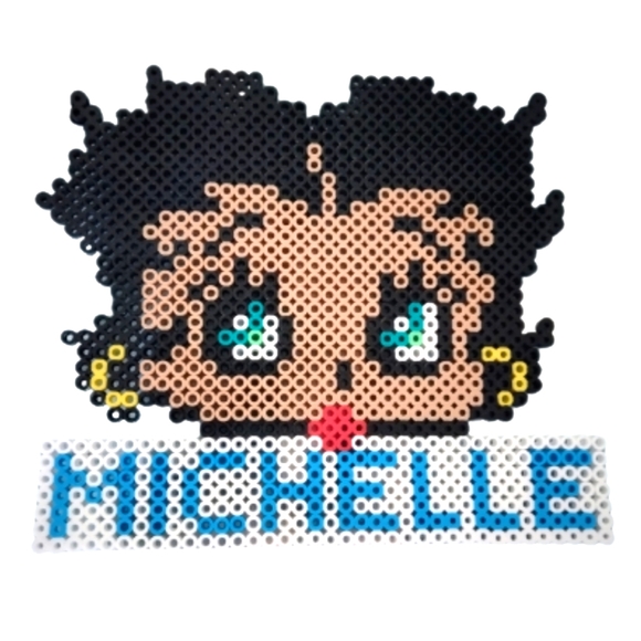 Perler bead Betty boop art - Picture 1 of 1